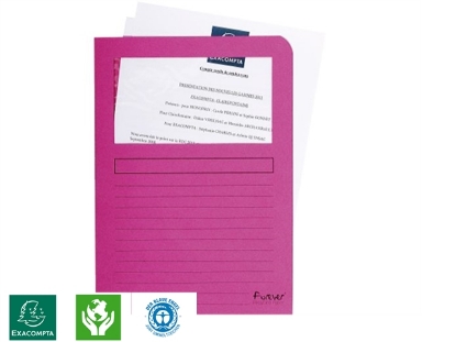 Toon details van Store insteekhoes, a4, l - model, 7359605, inclusief venster, karton, roze Afbeelding - 8511119160803-jpg